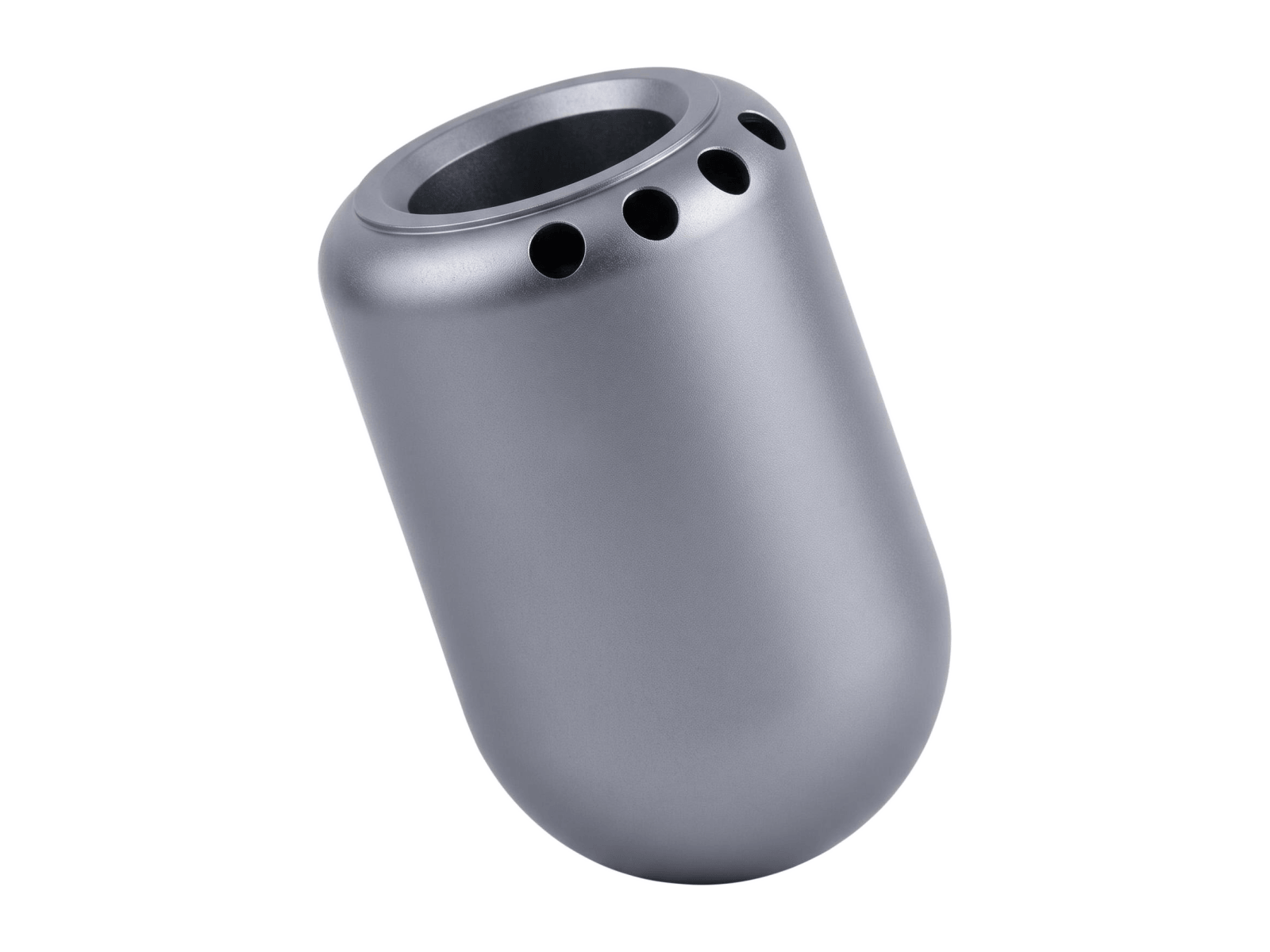 Round tooth holder seat for bullet teeth