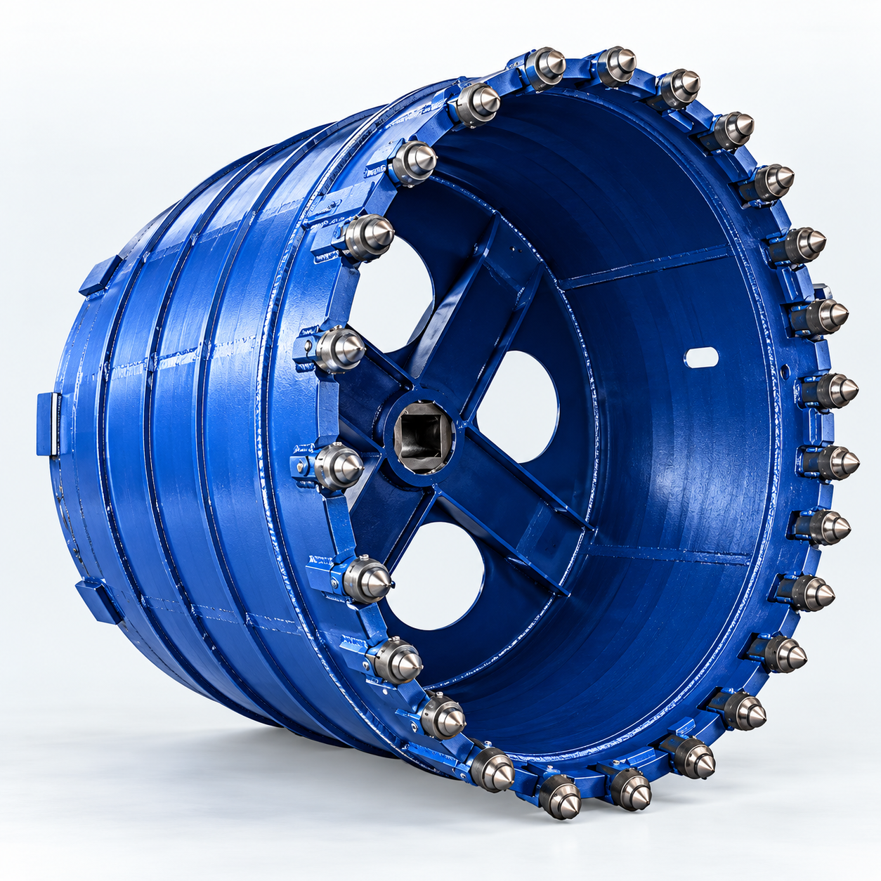 ALVRIQ Core Barrel with Roller Bits for rotary foundation drilling