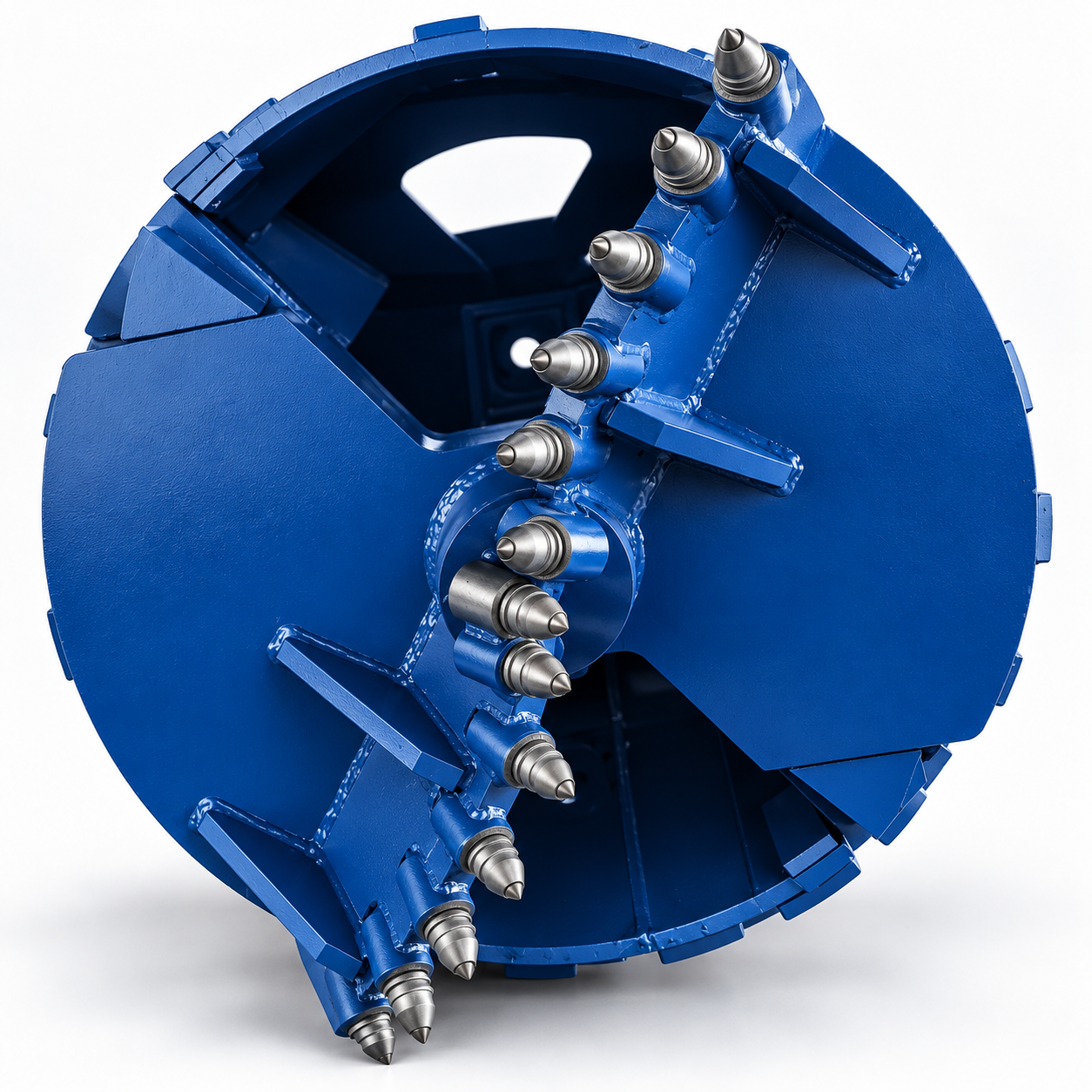 ALVRIQ rock drilling bucket with carbide teeth for hard rock foundation drilling