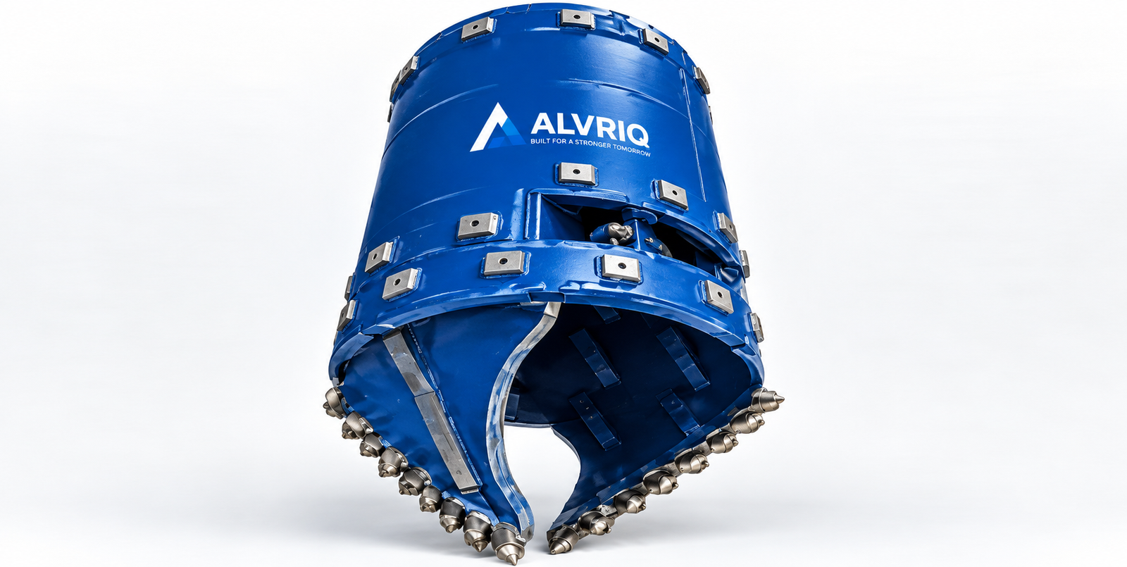 ALVRIQ cone drilling bucket for medium rock and boulder layers