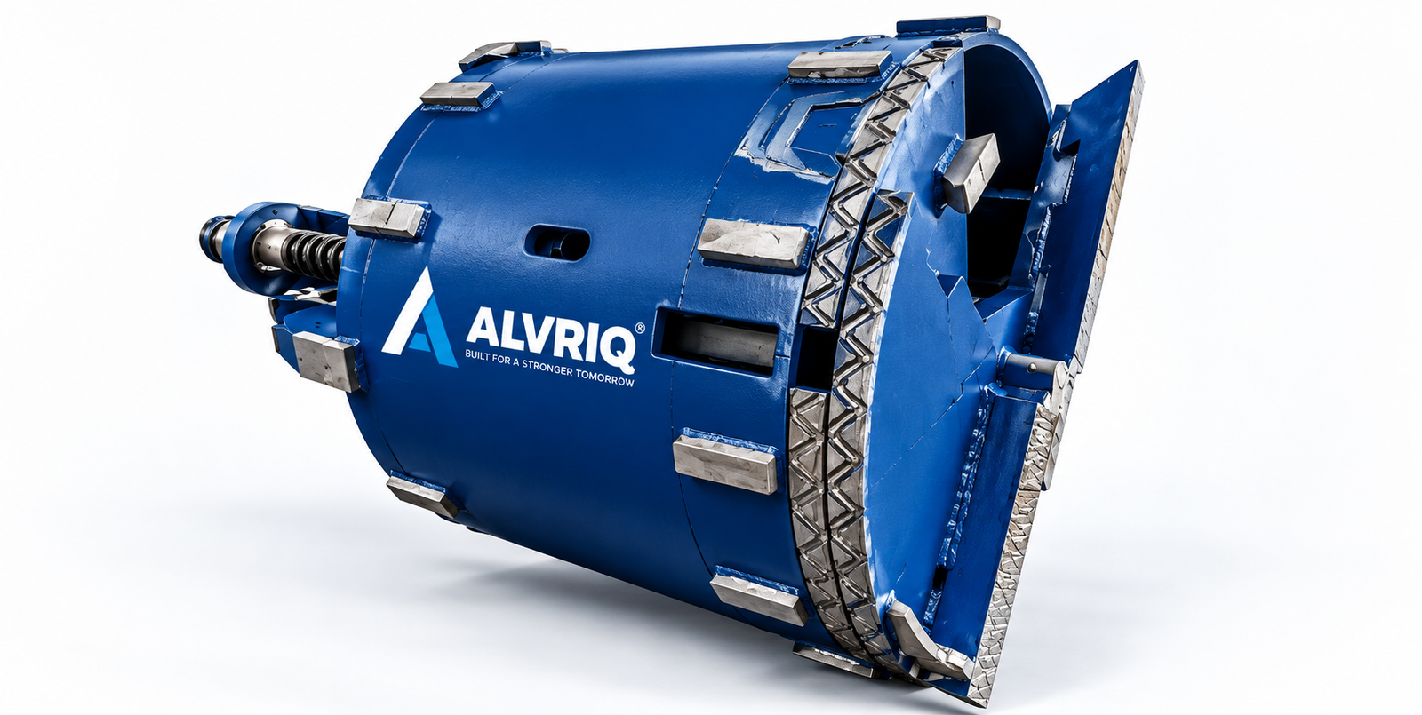 ALVRIQ cleaning bucket for borehole bottom cleanup and sediment removal