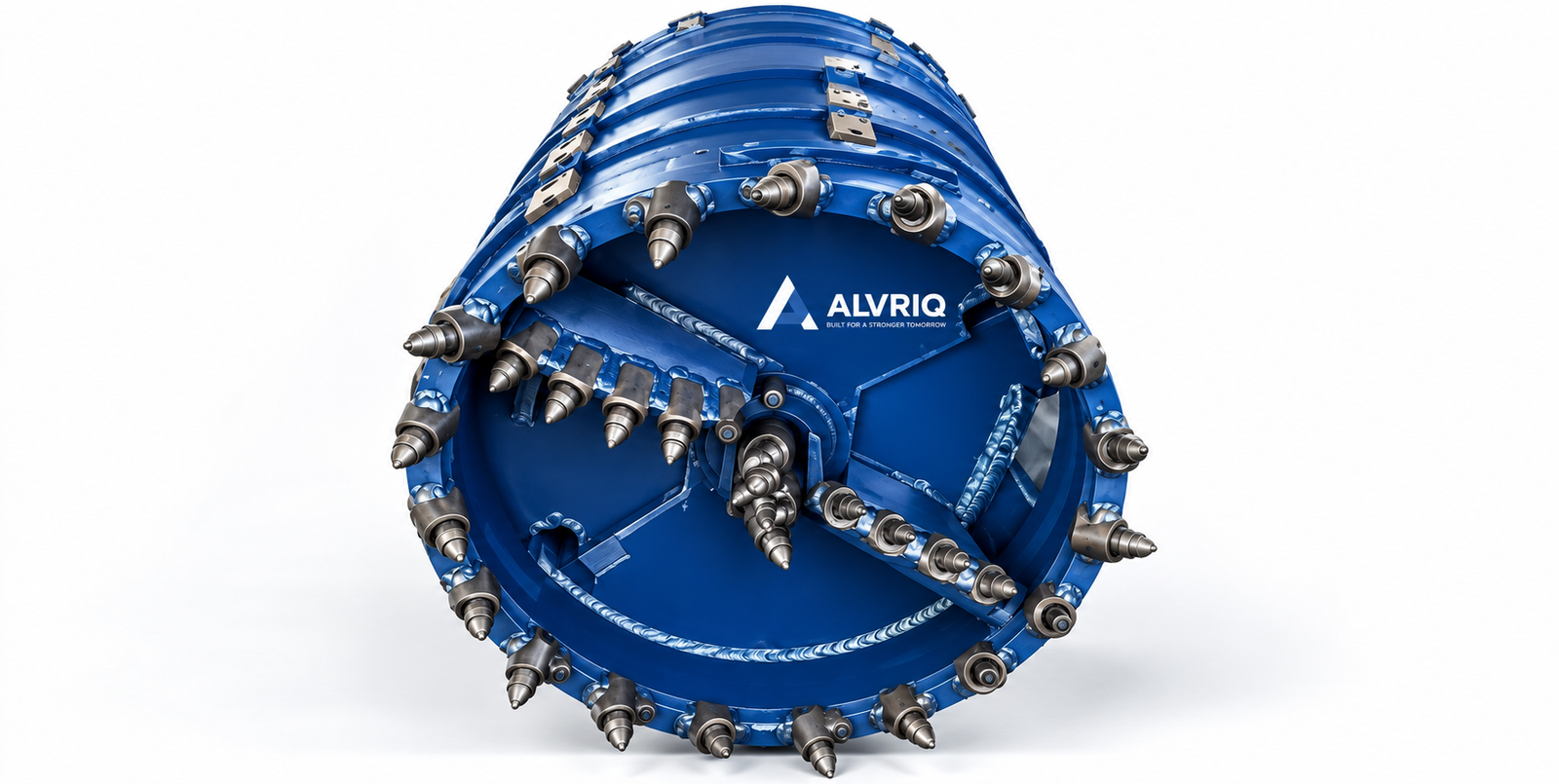 ALVRIQ compound drilling bucket for alternating rock and soil layers